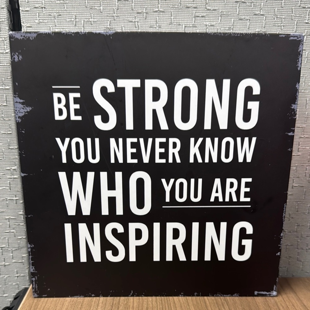Inspirational Black and White Wall Art